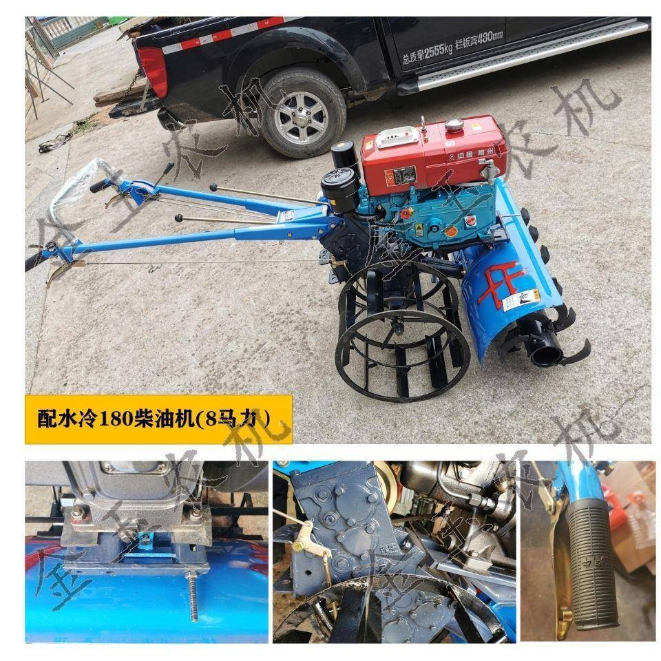 /广西级汽牛微耕机1WG5-80型配8180/185JUQ18柴油机水旱两用耕作
