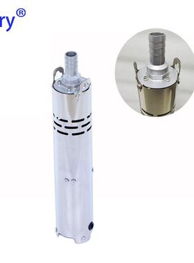 S123T-30太阳能12v直流水泵内置MPPT高扬程小体积不锈钢螺杆泵