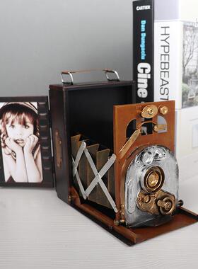 仿老式照相机300模0型铁艺708年代古复老物件橱窗陈列道具真摄影