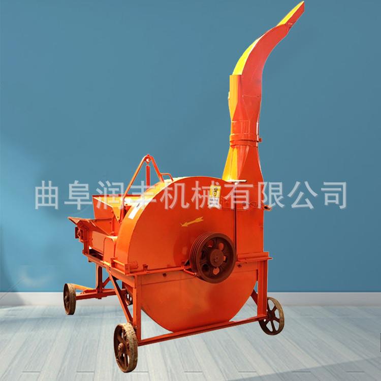 10吨青储铡草揉丝机 养牛小型秸秆粉碎机 新款鲜草铡草揉丝机