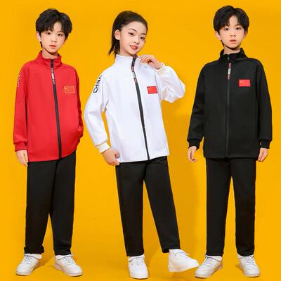 儿童武术服散打搏击训练服男女武术比赛表演服学生班服国服运动服