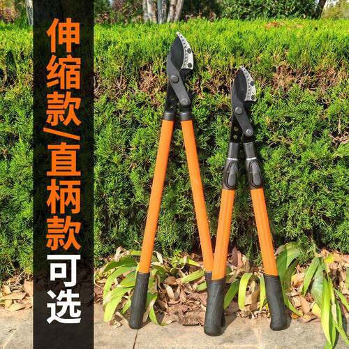 修枝剪粗枝大力剪齿轮助力树枝剪高枝剪大全高空剪加长园林果树剪