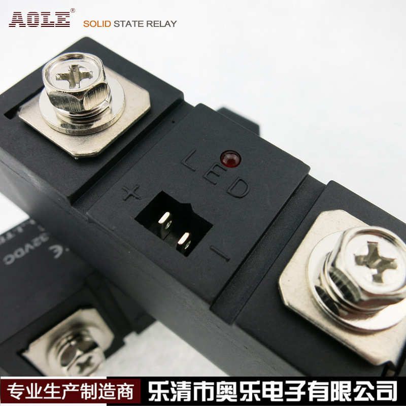 直流控交流奥乐100A工业级单相固态继电器H3100ZF电机烘箱加热