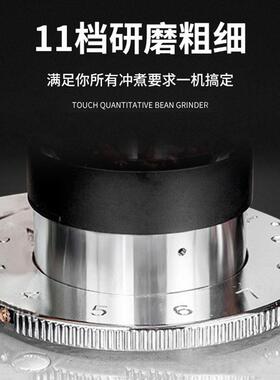 史蒂芬stevison 电动磨豆机意式咖啡豆研磨机家用商用全自动 A80