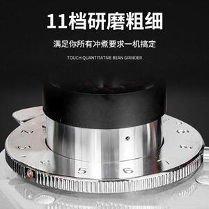 史蒂芬stevison 电动磨豆机意式咖啡豆研磨机家用商用全自动 A80