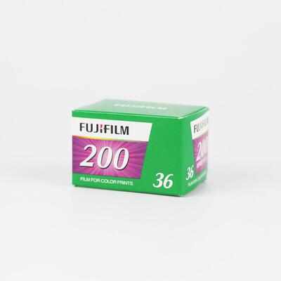 富士c200 135胶卷 彩色负片 36张 练习卷 新鲜远期26.06