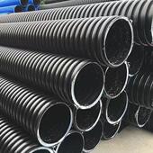 PP双高筋增强聚乙烯缠绕管HDPE中空壁内肋多肋克拉管聚丙烯高筋管