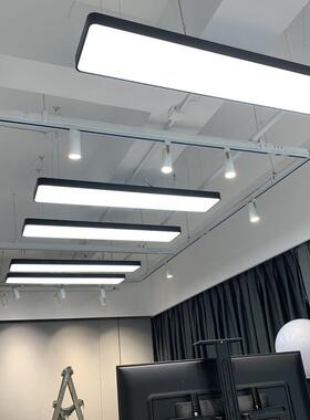 LE直D播吊灯专用直播灯美发装店吸间顶灯超市服超亮办906公室平板