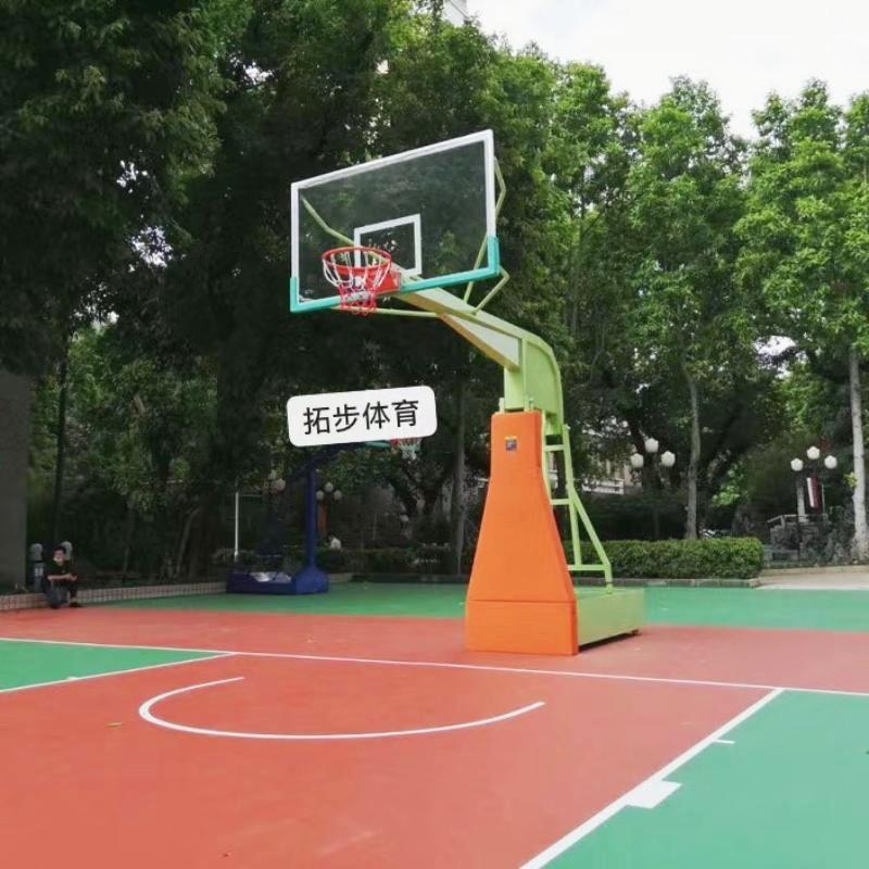 厂家供应移动仿液压篮球架学校比赛成人比赛体育馆篮球架竞技