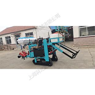 Onion management machine 乘坐式除草起垄收获机 葱姜田园管理机