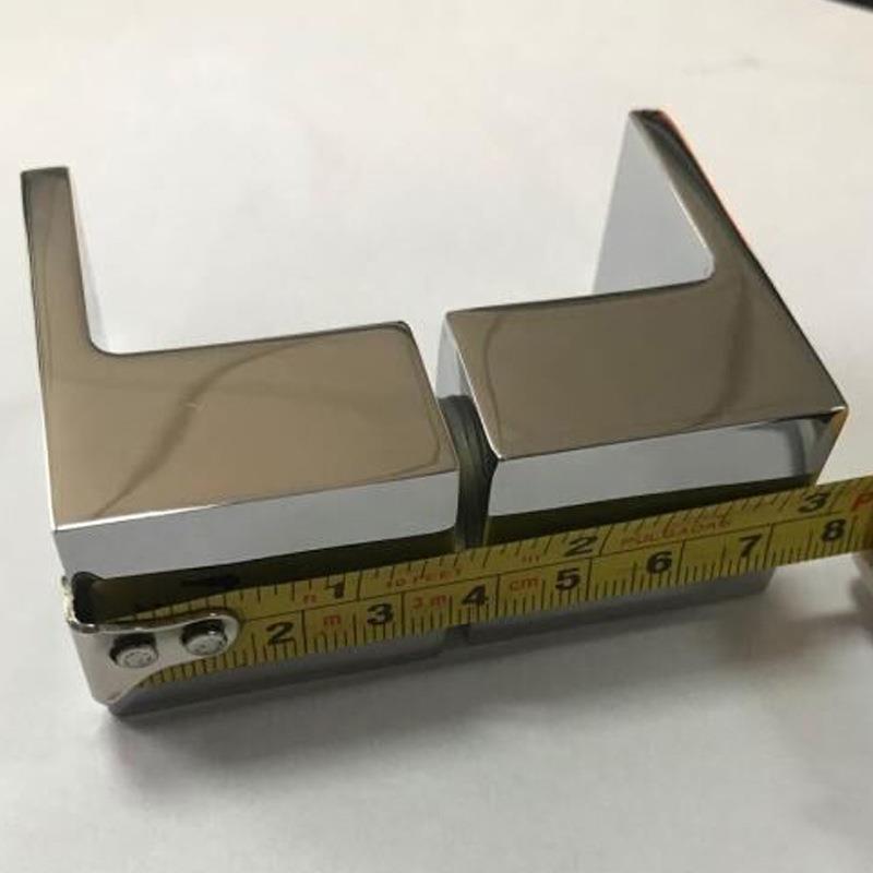 3间04不钢浴室淋浴房卫生玻璃门拉手哑黑色公室店铺锈玻办95996璃