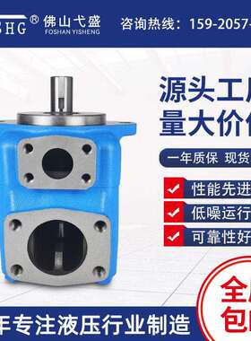 液压叶片泵45V-30A 35A 38A 42A 50A 57A 60A 66A 75A-1ABCD-22R