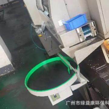 φ380/480mm走芯机旋转接料盘悬挂/落地支架安装津上西铁城
