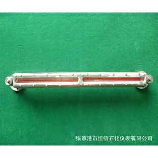 船用玻璃板液位计带温度显示高压玻璃板液位计不锈钢平板水位计