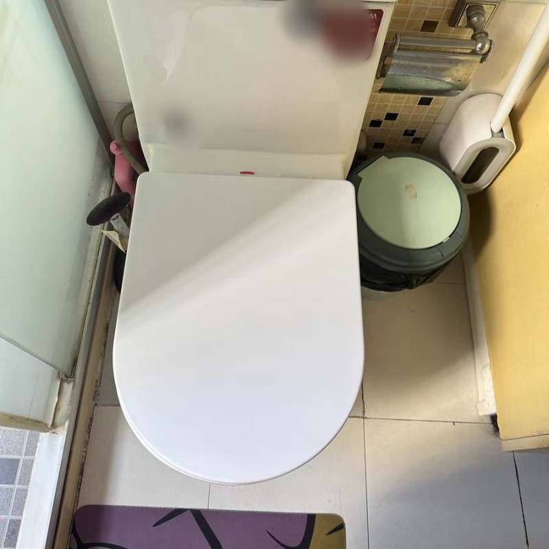 UVO型老式加厚马桶盖通用马桶盖家用缓降坐便器马桶圈配件盖板