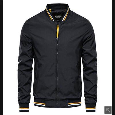 Bomber Jacket Mens Casual Baseball Jackets for Men Coat 夹克