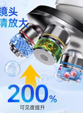 验双目显微镜中小学生镜专用初中生科学实专KHR业级高学倍光显微