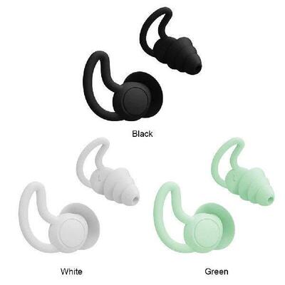 Silicone Soundproof Ear Plugs Noise Insulation Soft