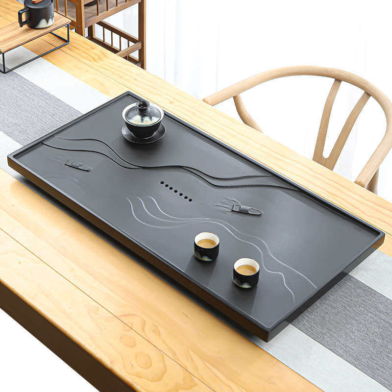 天然乌金石茶盘家用2025新款茶台茶海客厅高档浮雕一体石材茶托盘,餐饮具,茶盘,淘宝优惠券,粉丝福利购,淘宝优惠卷