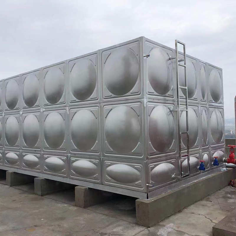 厂家直供304不锈钢水箱二次焊接水箱生活用水消防用水不锈钢水箱