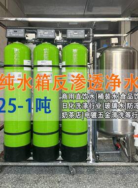 世韩科净0.5吨反渗透净水器Ro纯水机日化洗涤用品过滤器井水处理