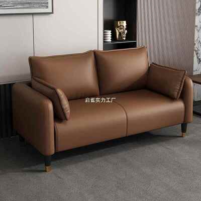 科技艺沙发户型客厅现代简约双小三人网红室简卧易ZYK布出租房服