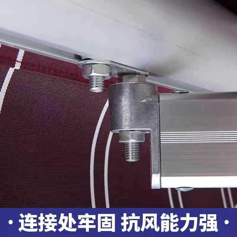 户外铺遮阳棚缩式雨棚阳台雨篷收手摇商停车棚遮F9689H8S雨棚庭院