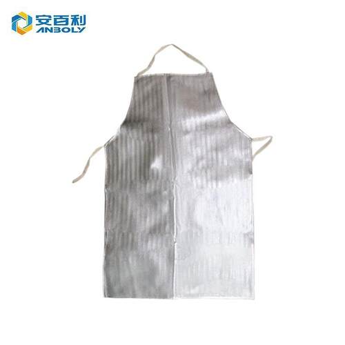 安百利ABL-V022 耐高温1000℃芳纶镀铝围裙冶金铸造阻燃围裙