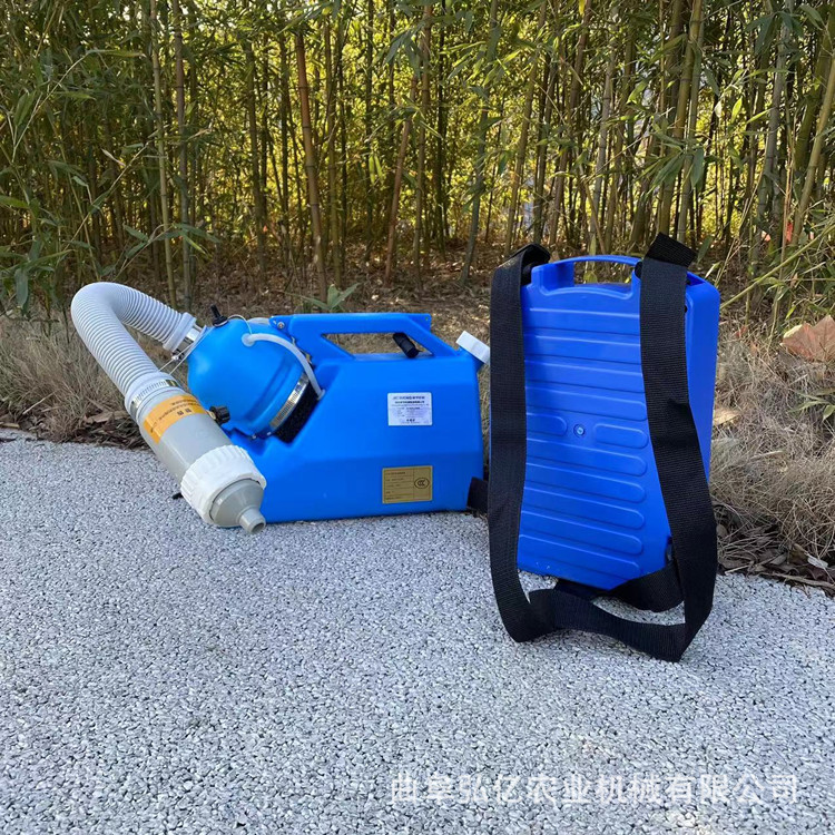 锂电后背式超低容量弥雾机公共场所消毒防疫打药机流感灭菌喷雾器