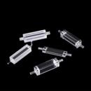 环境端类流通池两带螺纹 带 带定制接石英管流通比色口皿石英带螺