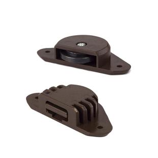 橱衣柜鞋柜家具实木推拉移门导轨趟门滑轮配套塑料上下轮五金配件