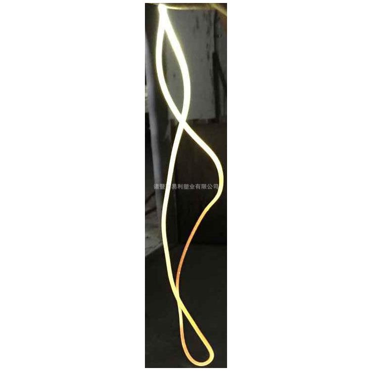 厂家直销 0.8MM导光塑料软胶条 12MM透明塑料胶条