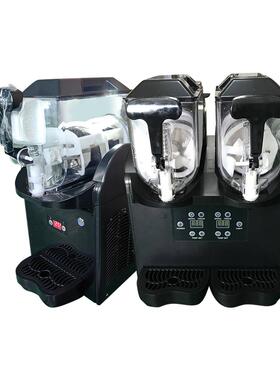 商双缸L*2奶小型雪融机自助酒店茶店用果可乐冰沙IT-SM奶用昔雪汁