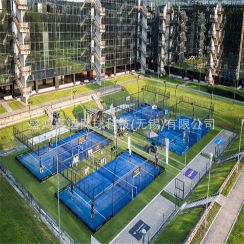 全景式帕德尔板式网球场padel笼式球场厂家场地建设