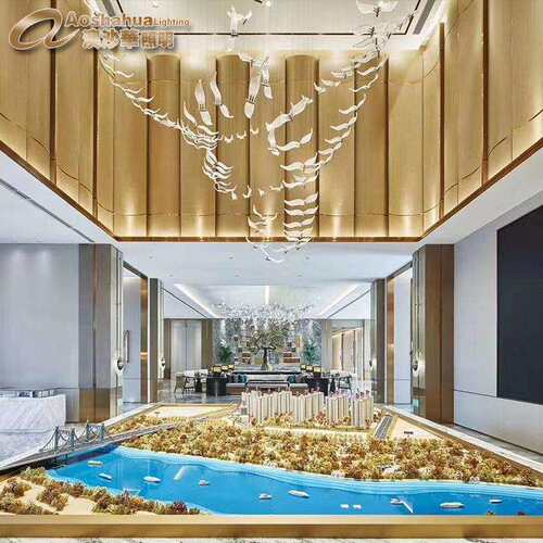 ثريا الفندق酒店大堂吊灯Hotelkroonluchter
