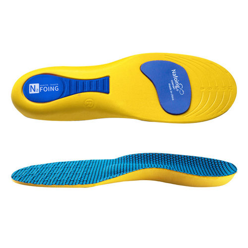 踩屎感运动鞋垫男女加厚减震吸汗防臭软久站1后跟按摩军训手工