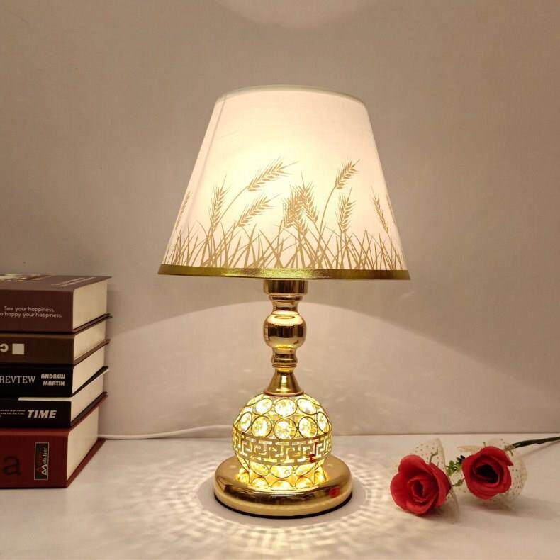 正品温欧式头台灯卧室床灯新饰婚房装床头柜喂奶台灯馨浪漫结婚长