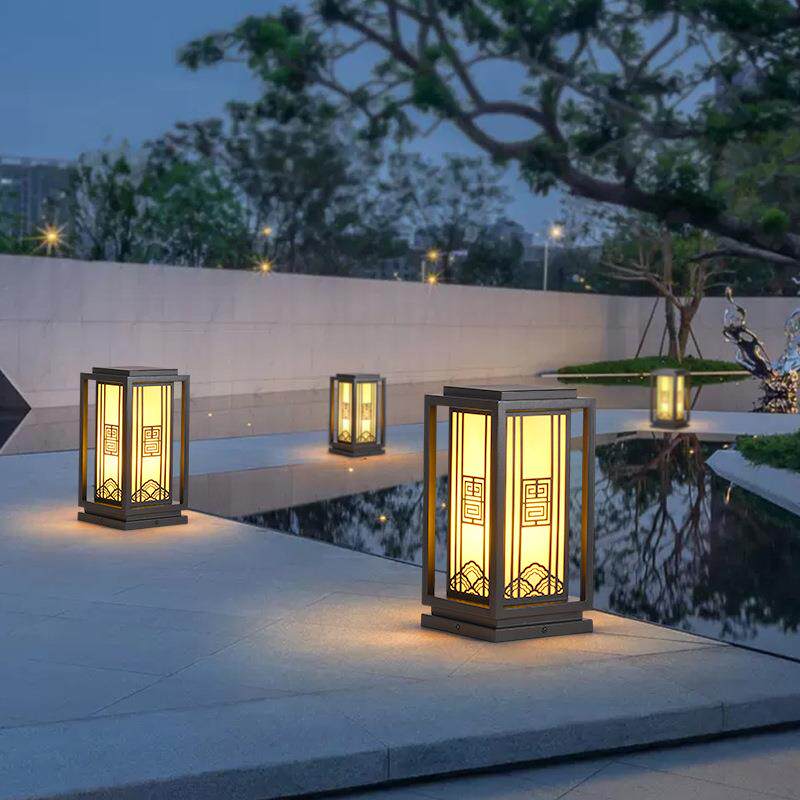 阳能代草GIK坪灯户外防水柱灯现简约庭景观灯太花园院灯别墅园林