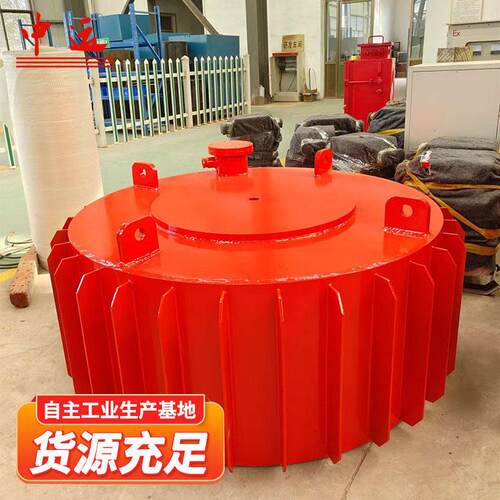 除铁器自动悬挂式矿用自卸式强磁除铁器 圆盘式电磁除铁器报价