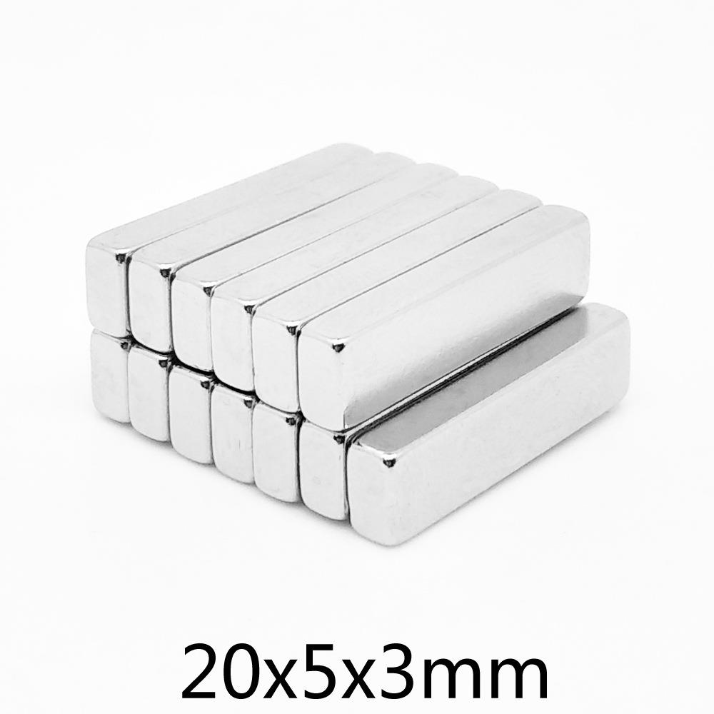 n35钕铁硼强力磁铁F20*5*2长方形磁钢20*5*3灯具超强磁工业级