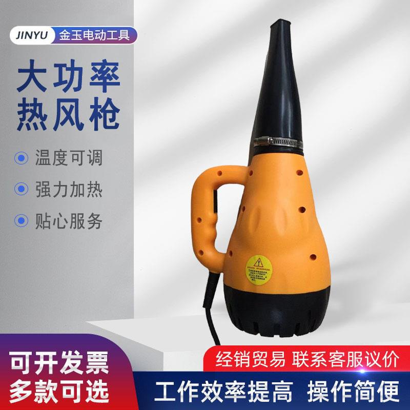 温度可调强力加热风暴枪洗车大功率吹尘干燥加热器除雪器热风枪