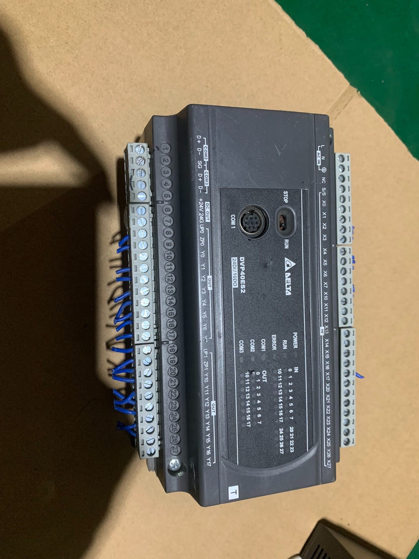 台达、DVP40ES200T、成色如图功能包好：230元