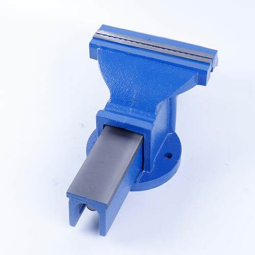 直供货源重型带工作台台钳台虎钳 可旋转3-20寸bench vice 桌虎钳