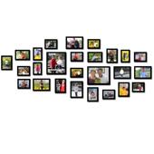 客厅照片墙装 饰墙壁相框相片墙贴挂墙组合创意沙发背景墙上免打孔