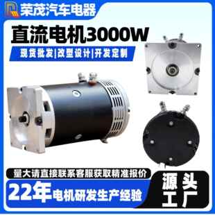 剪叉式升降机直流电机3W24V励磁电机一年质保动力单元电机