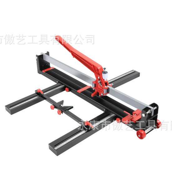 瓷砖切割机推刀手推切磁砖贴地砖工具加油单轨全钢新款AE-18-1