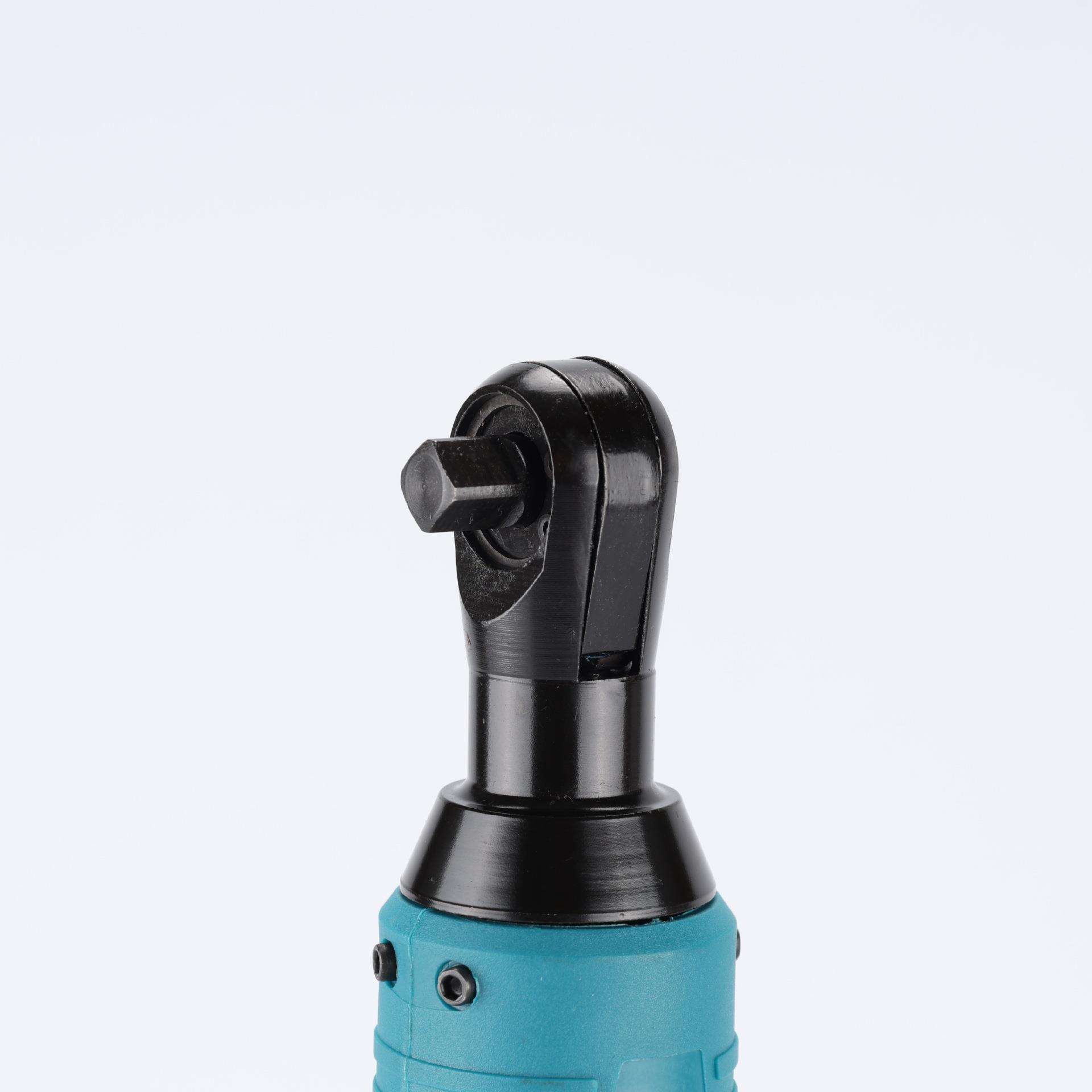 跨境90度直角扳手外贸家用便携式舞台桁架16.8v角向电动棘轮扳手