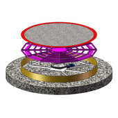 刚性链大型升降舞台 液压电动升降台 汽车展会旋转平移升降展示台