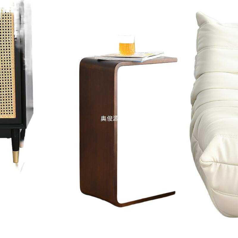 批发实木可移动阳台床茶几沙发边桌c型u形边几边柜角几简约客厅卧,住宅家具,角几/边几,淘宝优惠券,粉丝福利购,淘宝优惠卷