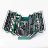 85件套汽修工具组套汽扳修机229修铁盒筒轮手铬钒钢组合棘拆卸套